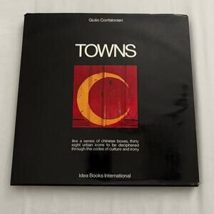 TOWNS by Giulio Confalonieri Idea Books International Hardcover Published 1976